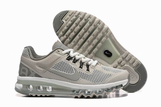 Nike Air Max 2013 Grey Men's Women's Shoes-03 - Click Image to Close